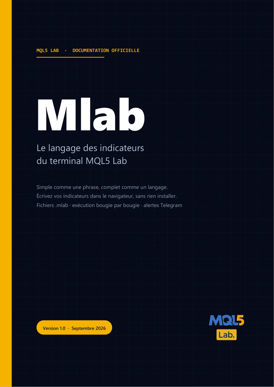 Page 1 — Mlab — Documentation officielle